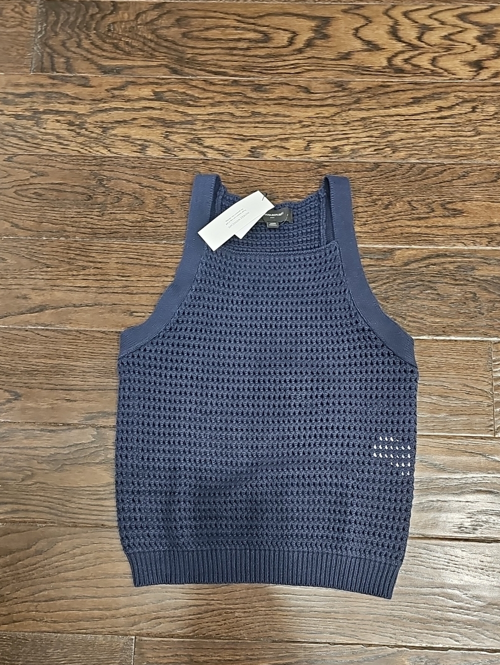 Banana Republic Sweater Tank, Size XXS, Navy Blue, New With Tags
